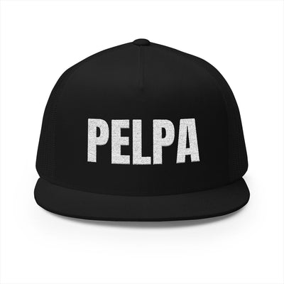 Stylish 5 Panel Trucker Cap - 'PELPA' Embroidered Hat for Trendy Look