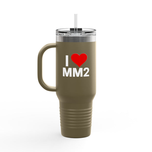 MM2 Insulated Travel Mug, 40oz - Perfect for Road Trips and Coffee Lovers