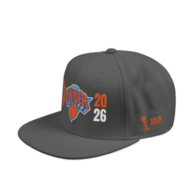 Thunder (Knicks Tribute) Embroidered 2026 Snapback Hat — MVP Tribute