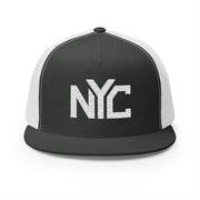 NYC Embroidered 5 Panel Trucker Cap - Urban Style for Everyday Adventures