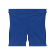 Blue Biker Shorts