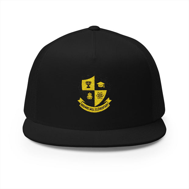 Custom Embroidered 5 Panel Trucker Cap