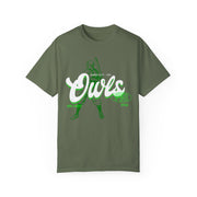 GREEN OWLS T-SHIRT