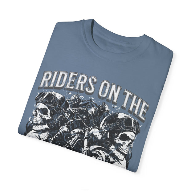 Biker T-Shirt - Thunderworld Brand Unisex Garment-Dyed