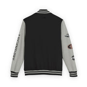 Unisex Heavyweight Letterman Jacket - Trendy Varsity Style with Bold Graphics