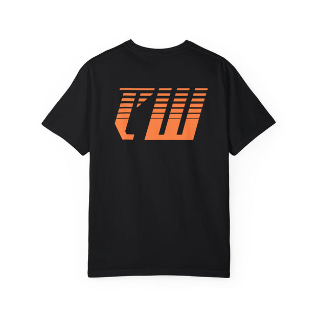 Unisex Garment-Dyed T-shirt (TW Orange)