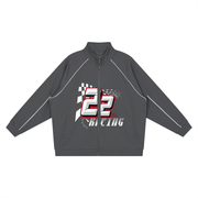 ZIP UP JACKET,jacket,urban racing outfit,motorsport inspired streetwear,thunderworld racing tracksuit