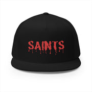 Stylish 5 Panel Trucker Cap with SAINTS Embroidery