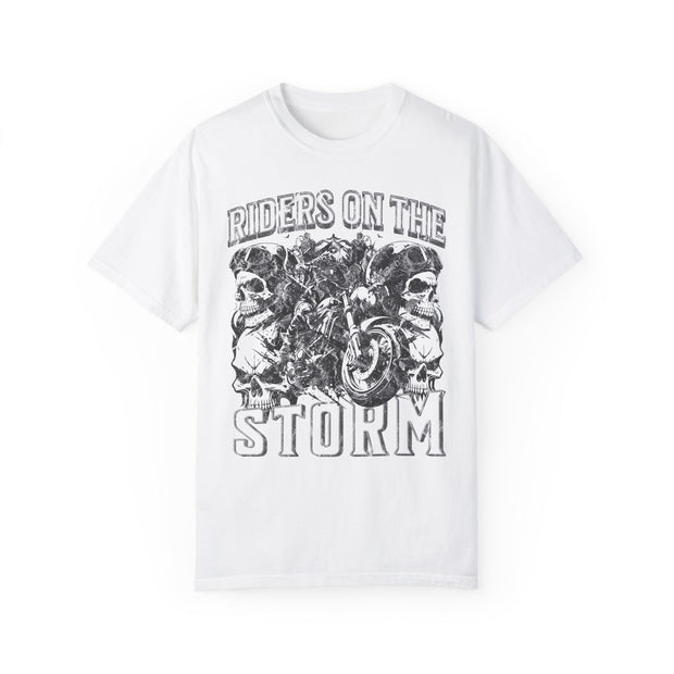 Biker T-Shirt - Thunderworld Brand Unisex Garment-Dyed