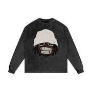 acid wash tee,best acid wash tee,long sleeve tshirt,long sleeve acid wash