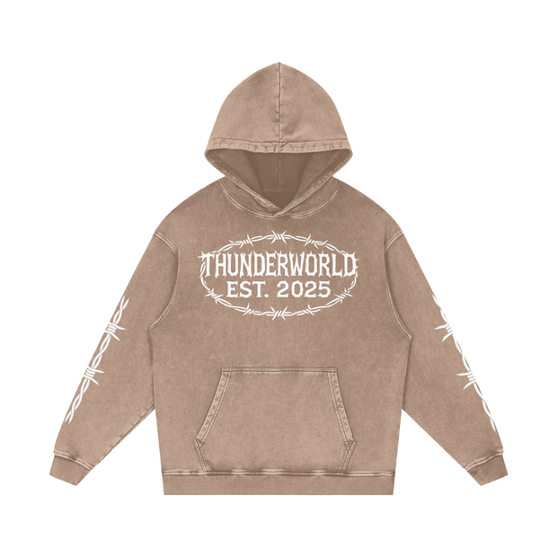 AcidWashHoodie,ThunderWorldClothing,UrbanFashion,treetwearCulture,HeavyweightHoodie,OversizedHoodie