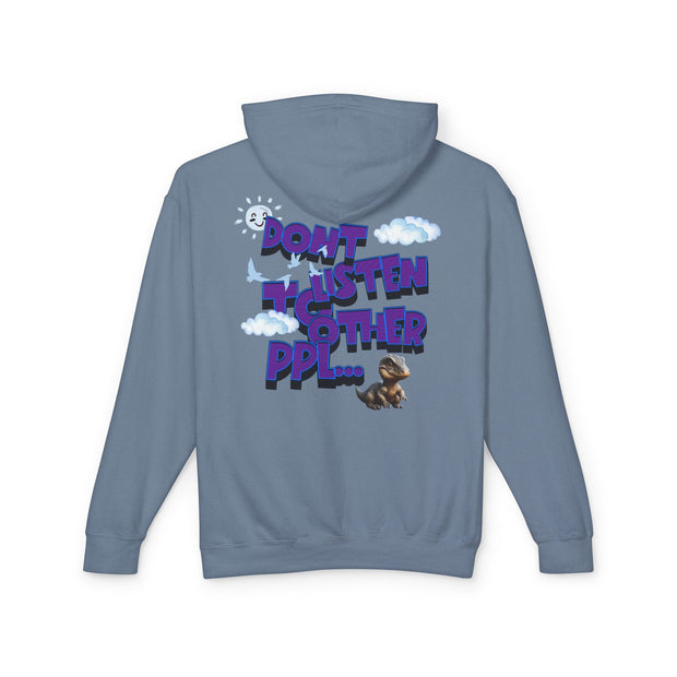 Motivational Lightweight Hoodie - Fun Loving Design