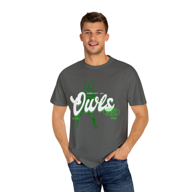 GREEN OWLS T-SHIRT