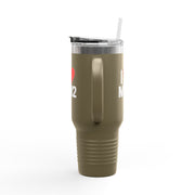 MM2 Insulated Travel Mug, 40oz - Perfect for Road Trips and Coffee Lovers