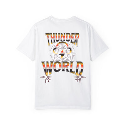 Unisex Garment-Dyed T-shirt (Thunder World)