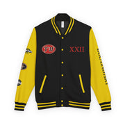 Unisex Heavyweight Letterman Jacket - Trendy Varsity Style with Bold Graphics