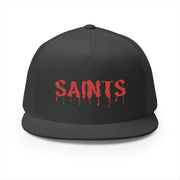 Stylish 5 Panel Trucker Cap with SAINTS Embroidery