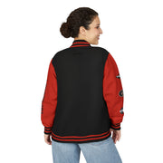 Unisex Heavyweight Letterman Jacket - Trendy Varsity Style with Bold Graphics