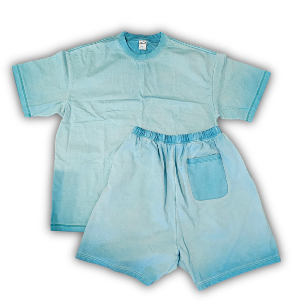 THUNDERWORLD NEW STYLE SHORT SET (BLANK) AQUA