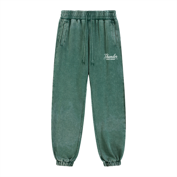 joggers,snow washed joggers,acid washed jogger,thunderworld jogger