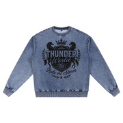 ThunderWorld,RuleTheStorm,ThunderWorldBrand,StreetwearCrewneck,UnisexStreetwear,HeavyweightSweatshirt,LooseFitSweatshirt