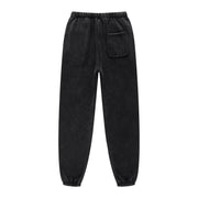 JOGGERS ACID WASH ((355 GSM)) BLACK