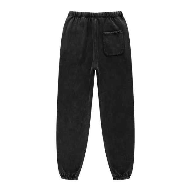 JOGGERS ACID WASH ((355 GSM)) BLACK