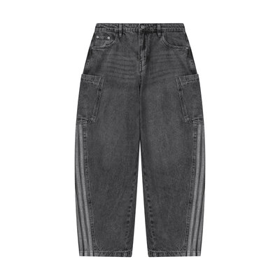 ThunderWorld Women’s Side-Pocket Barrel Jeans