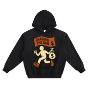 Chasing The Bag,Money Hoodie,Streetwear,Hustle Clothing,Bag Chaser,Motivation Apparel,Heavyweight Hoodie