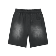 SHORTS,cotton shorts,washed shorts,thunderworld shorts,thunderworld short,fleece,fleece shorts