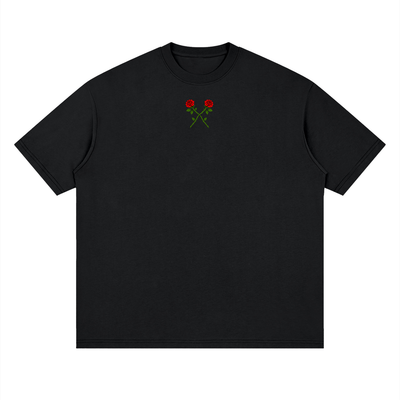 ThunderWorld Nothing Grows in War Rose Graphic Tee