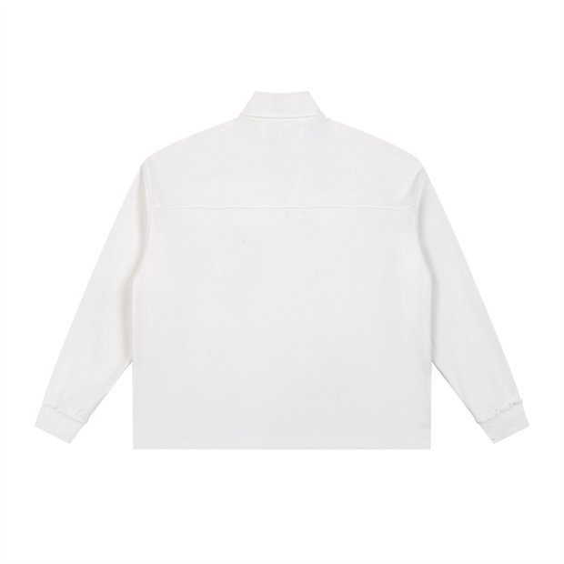 MondeDuTonnerre,QuarterZipSweatshirt,OversizedStreetwear,450GSM,LuxuryStreetwear,UnisexFashion,HeavyweightFleece,StreetwearBrand