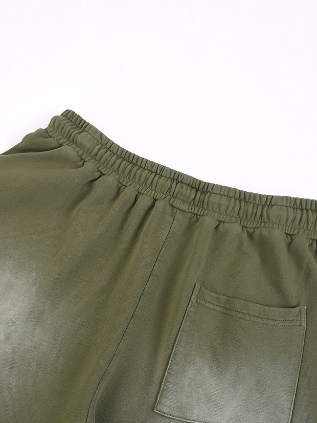 SHORTS,cotton shorts,washed shorts,thunderworld shorts,thunderworld short,fleece,fleece shorts