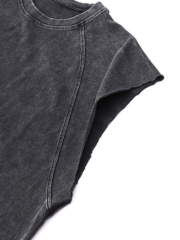 SNOW WASHED,WASHED,TANKTOP,TOPS,THUNDER,THUNDERWORLD,EBOOGZ