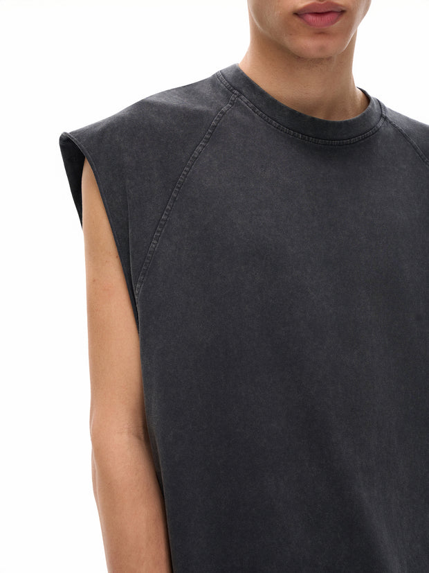 SNOW WASHED,WASHED,TANKTOP,TOPS,THUNDER,THUNDERWORLD,EBOOGZ