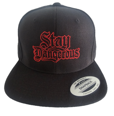 Flat Bill Snapback Hat — Classic Structured Baseball Cap ThunderWorld
