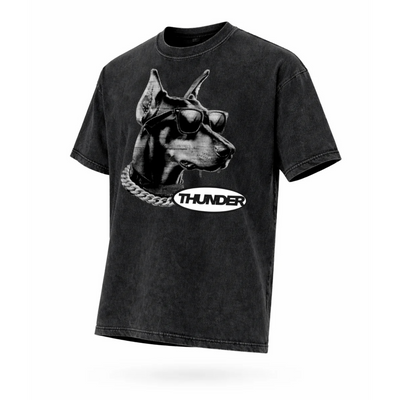 Acid Wash (Dog) Oversize T-Shirt - 250 GSM